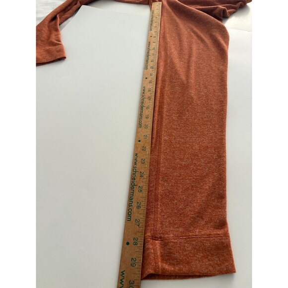J Crew Lounge Set Womens XS S Burnt Orange Pullover Top & Sweatpants Lightweight - Picture 8 of 16